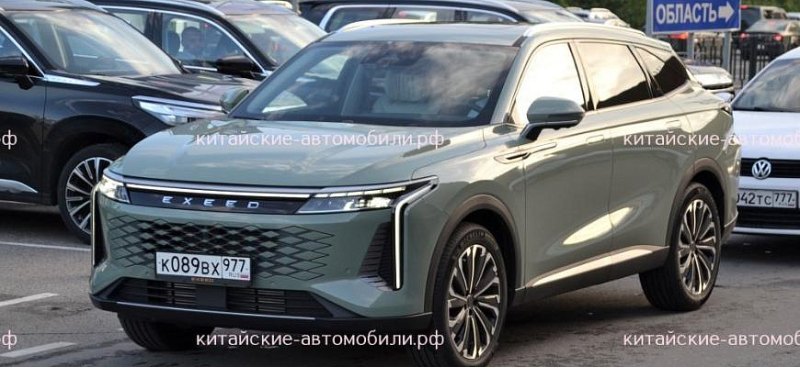 Кроссовер Exeed RX впервые заметили на дорогах…