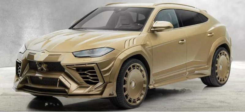 Тюнинг-ателье Mansory выпустило «золотой»…