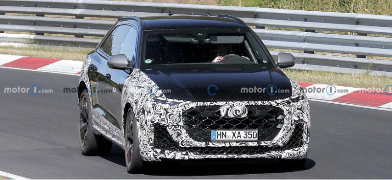 Кроссовер Audi RS Q8 2024 года впервые засветился…
