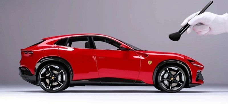 Представлена масштабная модель Ferrari Purosangue…