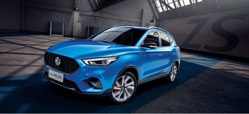 В Россию импортировали новый кроссовер MG ZS…