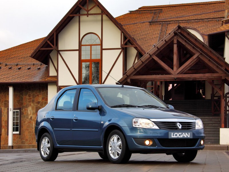 Седан Renault Logan 2012 года получил место в…