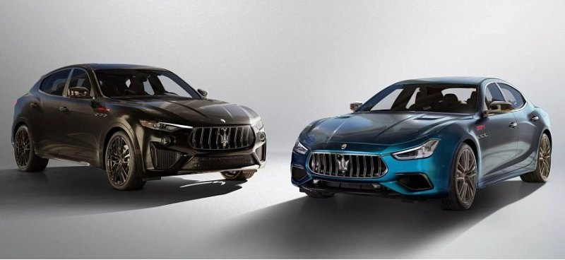 Новые версии Maserati Ghibli и Levante Ultima…