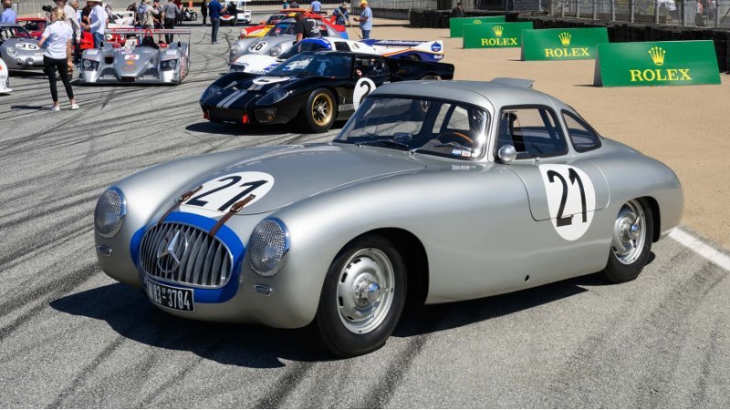 Забегая вперед, Mercedes-Benz 300 SL W194 1952…