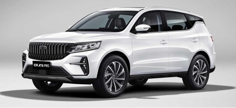 В Россию привезли новый кроссовер Geely Vision X6…