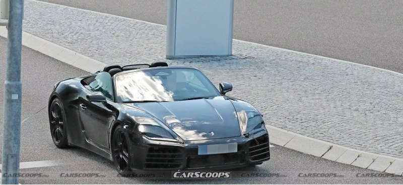 Электрический Porsche 718 Boxster EV 2025 года…