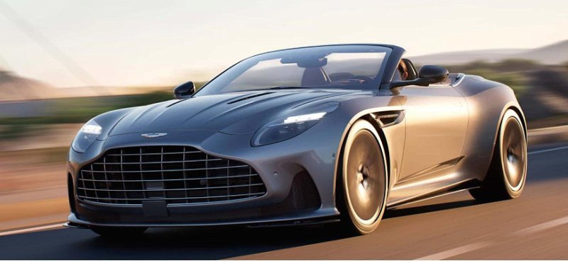 Новый Aston Martin DB12 Volante получил тканевую…