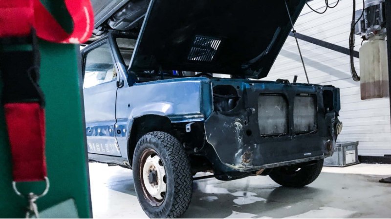 Отмечая 40-летие дебюта культового Fiat Panda 4x4…