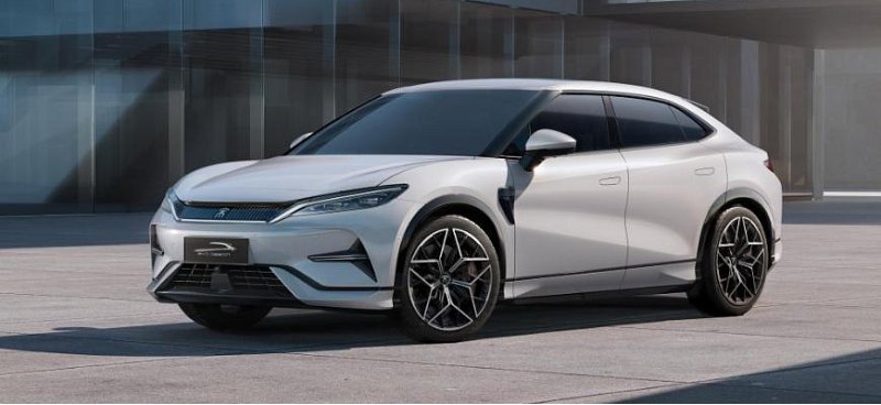 Компания BYD представила электрический кроссовер…