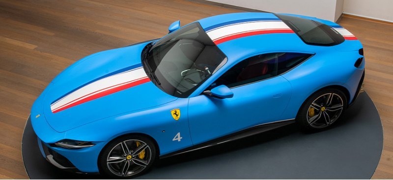 Этот Ferrari Roma создан в честь успеха Ferrari в…