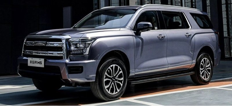 Новый полноразмерный внедорожник Haval H5 в Китае…