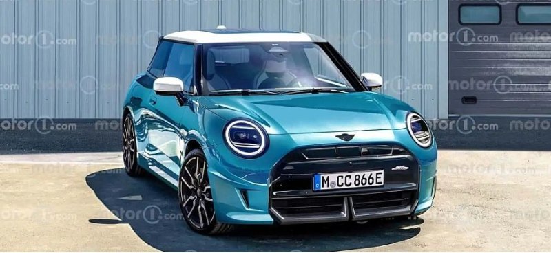 Представлен рендер на мощный электромобиль Mini…