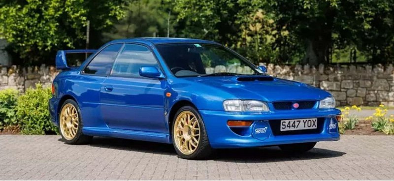 Subaru Impreza 22B гонщика Колина Макрея была…