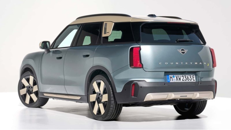 Совершенно новый электрический Mini Countryman…