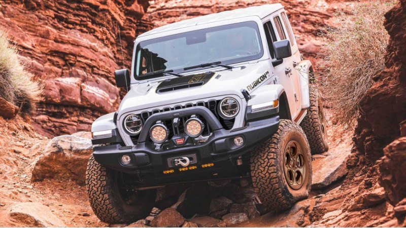 Ближе к вершине Wrangler ненадолго выровняется, и…