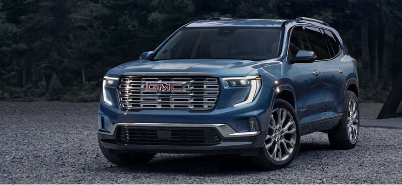GMC представил обновленный кроссовер GMC Acadia…