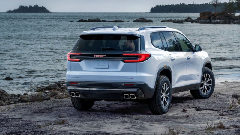 У Acadia 2024 года почти на 80% больше грузового…