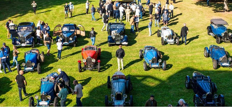 Bugatti представила 70 современных и классических…