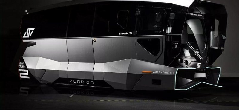 Автономный автобус Aurrigo Auto-Shuttle вышел на…
