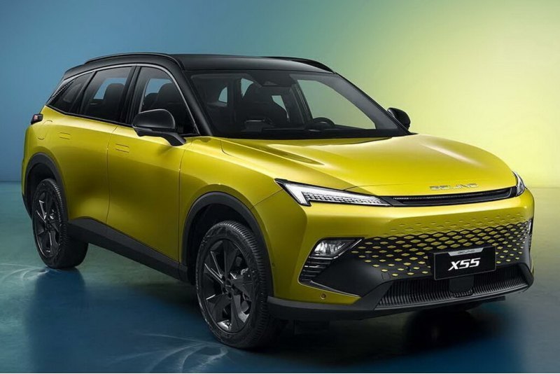 Кроссовер BAIC X55 - четвертая модель марки в…