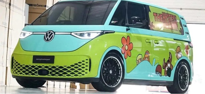 Электрический VW ID. Buzz получил версию по…