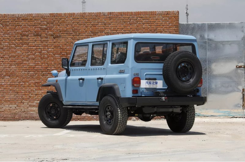 Обновленный BAW BJ212 оценили в 105 900 юаней…