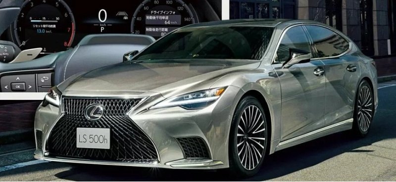 Lexus представил обновленный седан Lexus LS 2024…