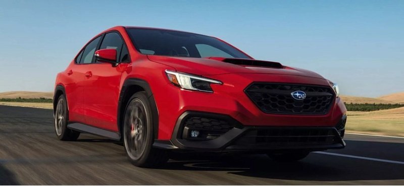 Subaru представила обновленный седан WRX TR 2024…
