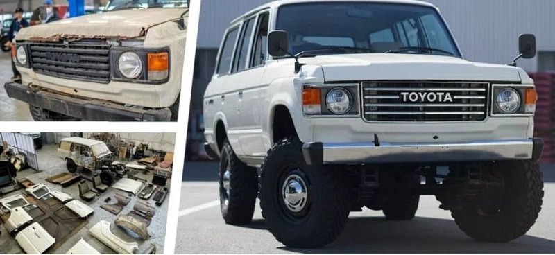 Ржавая Toyota Land Cruiser 60-й серии пережила…