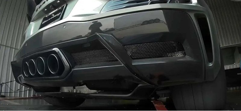 600-сильный Chevy Corvette Z06 звучит очень…