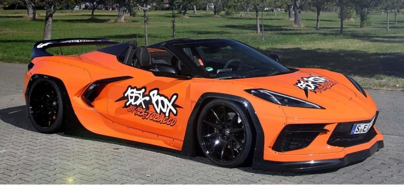 Chevy Corvette получил широкофюзеляжный обвес и…
