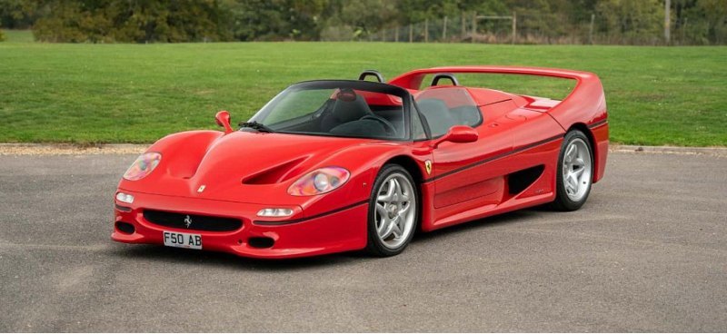 На аукционе будет продана Ferrari F50,…