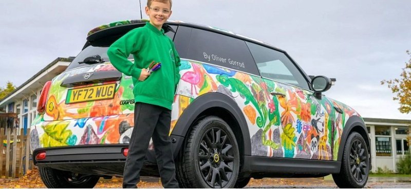 В Сети представили крутой дизайн электрокара Mini…