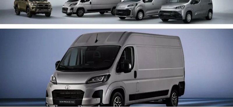 Toyota представила новый электрический фургон…