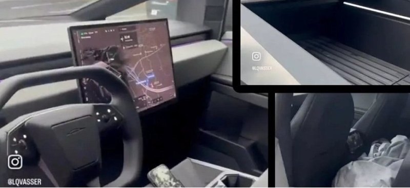 Интерьер Tesla Cybertruck попал на видео перед…