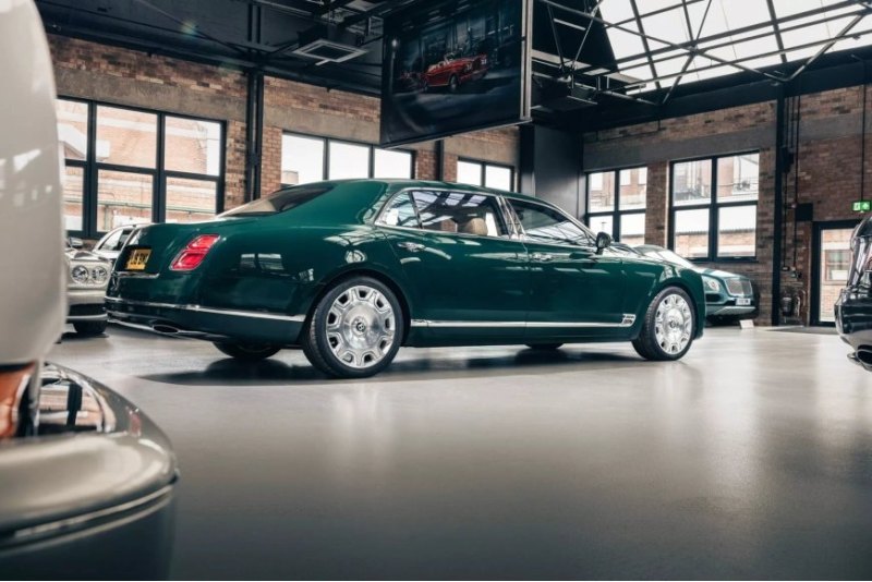 Mulsanne королевы займет свое место в коллекции…