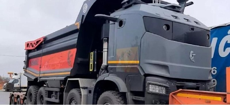 В беспилотном самосвале КамАЗ «Робокопе»…