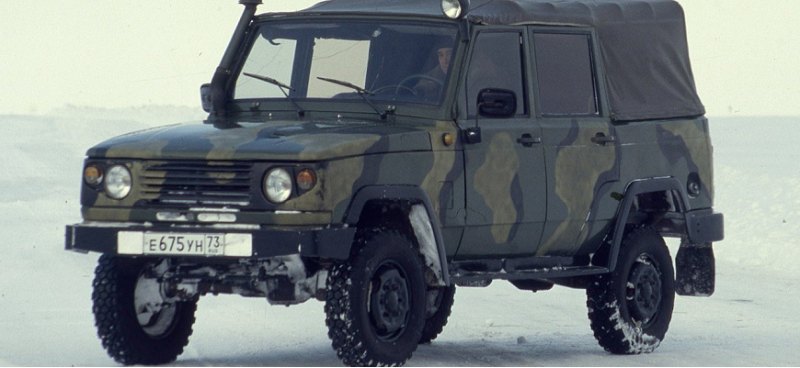 Легендарные советские внедорожники УАЗ-3170 и…