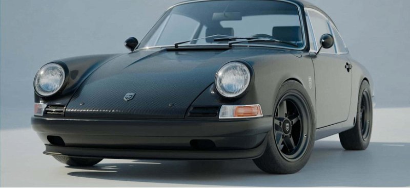 Хоть одним глазком - карбоновая версия Porsche…