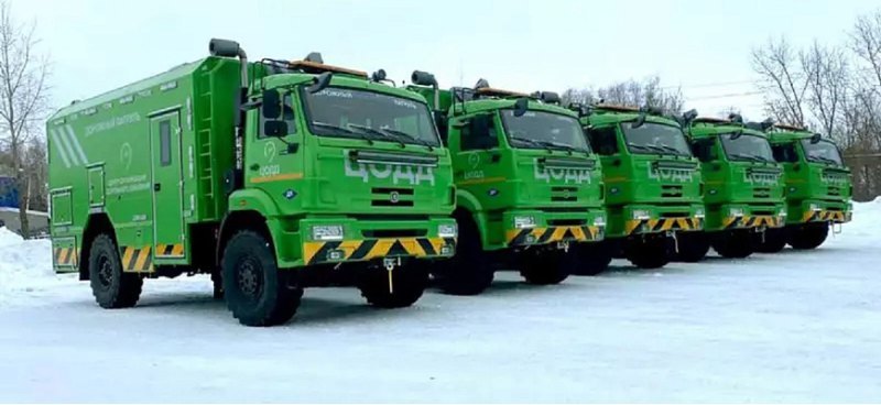 Новые КАМАЗы в ЦОДД научили ставить на колеса…