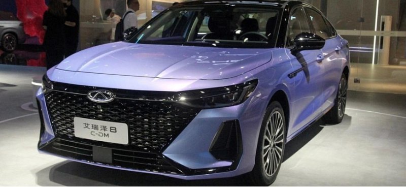 Гибридный седан Chery Arrizo 8 начнут продавать в…