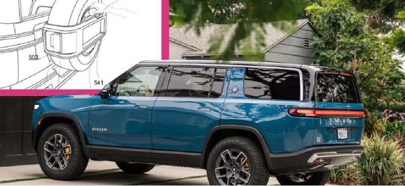Rivian работает над багажником для запасного…