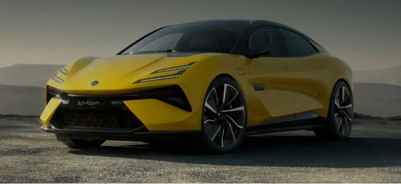 В России появился батарейный лифтбек Lotus Emeya…
