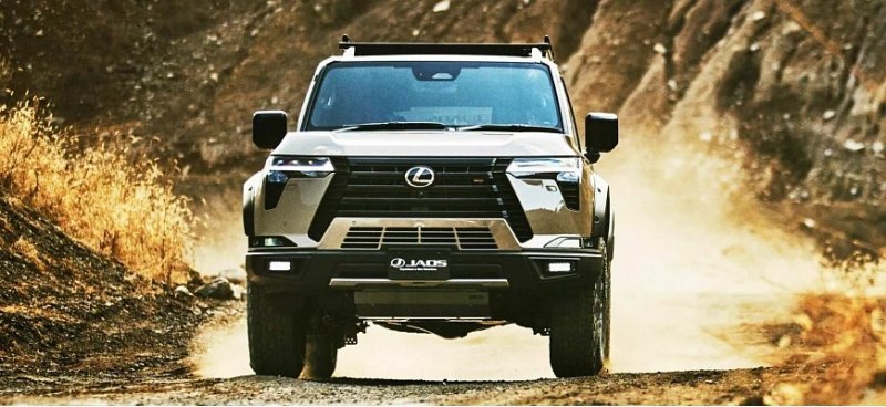 Новый внедорожник Lexus GX подготовили к вылазкам…