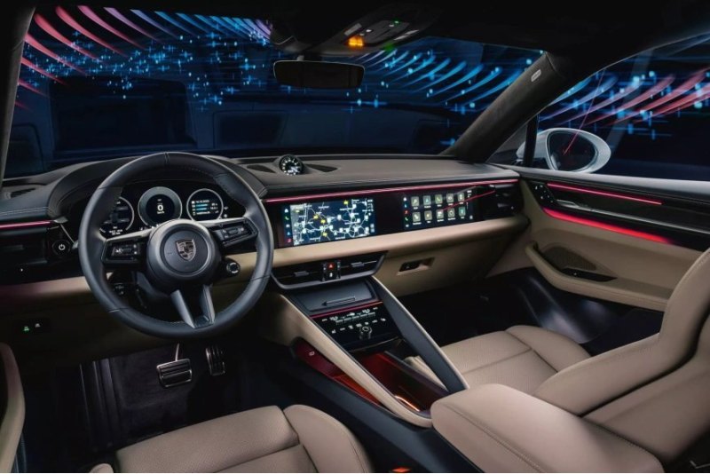 Каждый Macan EV оснащен полным приводом благодаря…