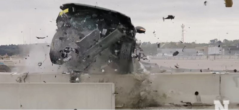 На видео засняли последствия столкновения…