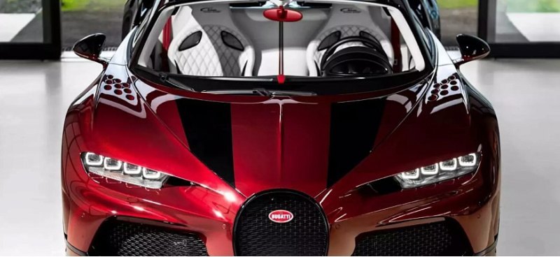 Яркий Bugatti Chiron Super Sport «Красный дракон»…