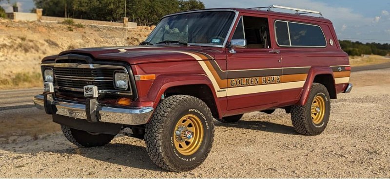 Этот рестомод старинного Jeep Cherokee SJ…