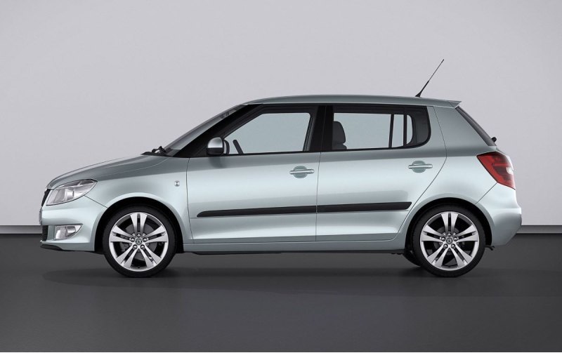 Замыкает топ Skoda Fabia II 2012-2013 годов,…