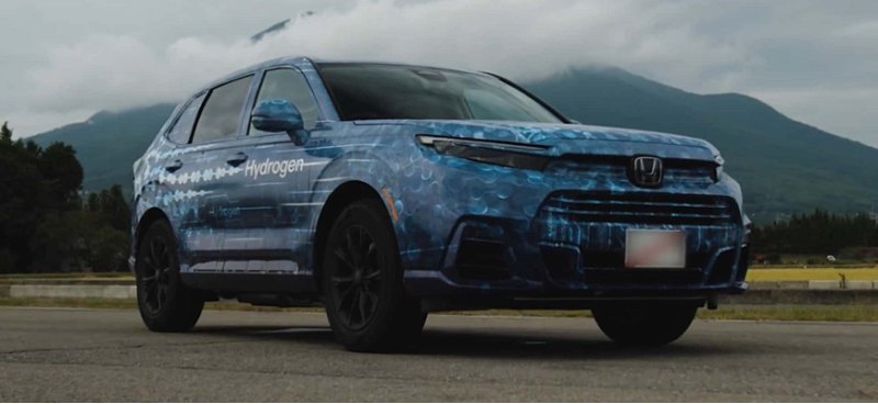 Водородный кроссовер Honda CR-V получит батарею с…